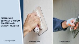 21 Difference Between Gypsum Plaster and Cement Plaster | What Is Gypsum Plaster | What Is Cement Plaster