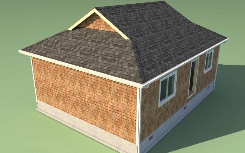 Half Hip Roof