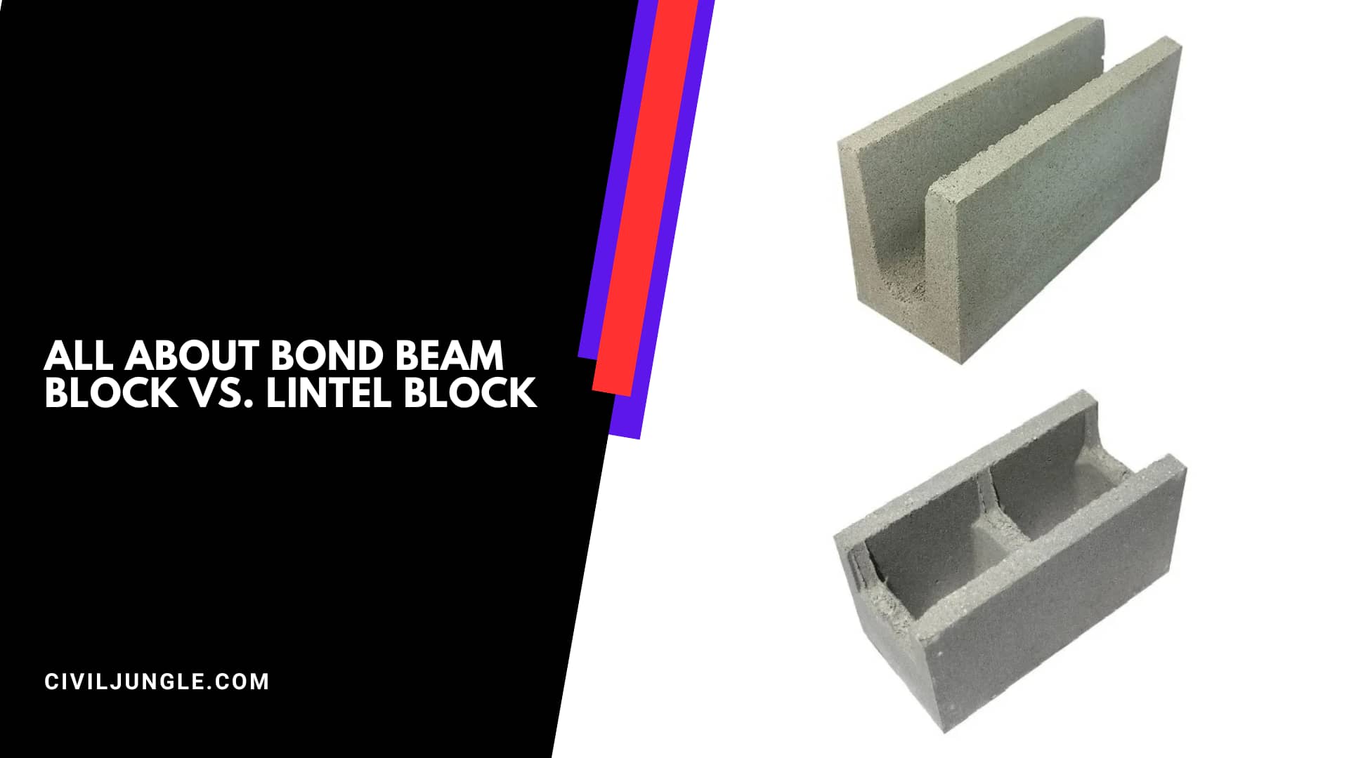 All About Bond Beam Block vs. Lintel Block