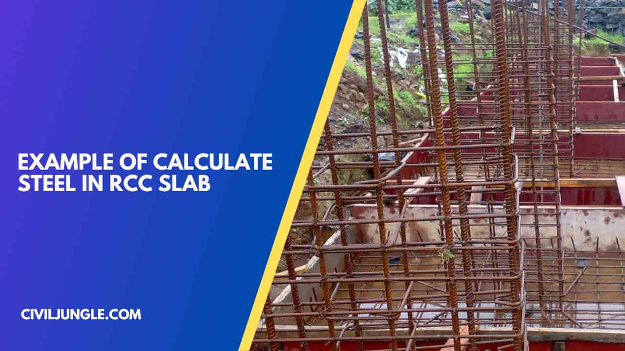 Example of Calculate Steel in Rcc Slab