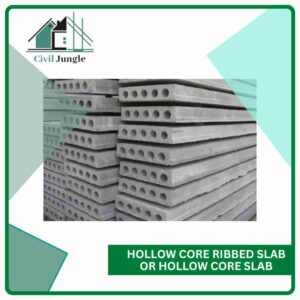 Hollow Core Ribbed Slab or Hollow Core Slab