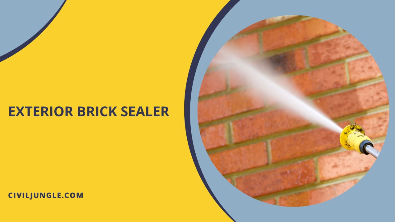 Exterior Brick Sealer