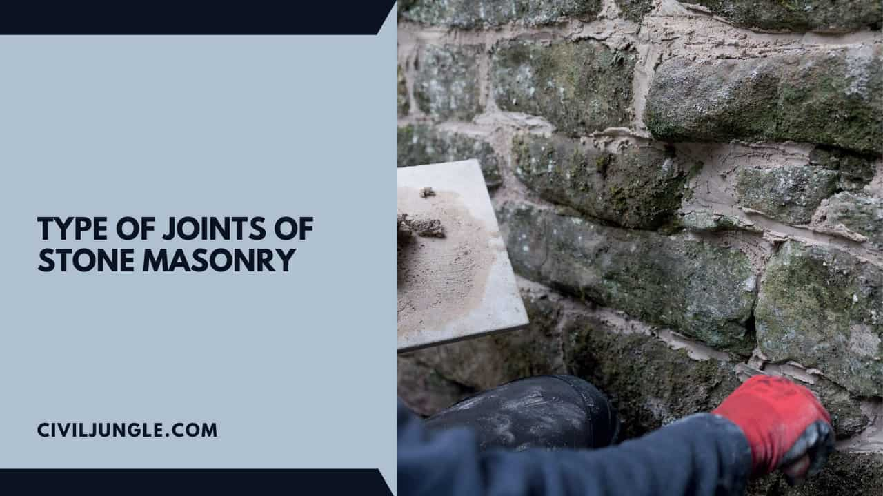 Type of Joints of Stone Masonry