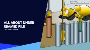 What Is Under-Reamed Pile Foundation | Uses of Under-Reamed Piles | Advantages & Disadvantages of Under-Reamed Piles | Application of Under Reamed Piles