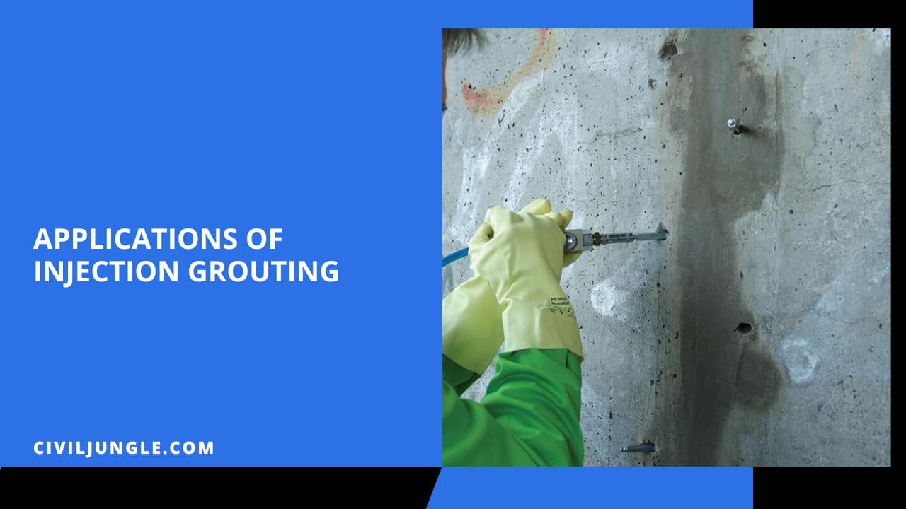 Applications of Injection Grouting