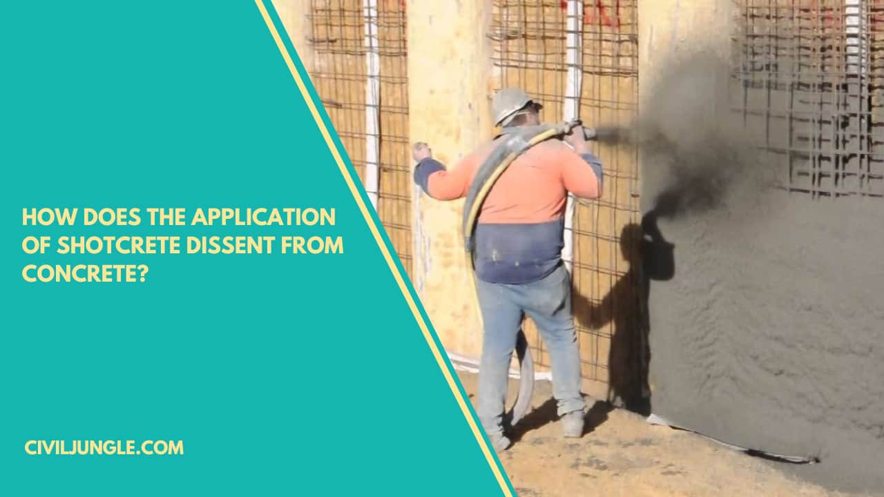 How Does the Application of Shotcrete Dissent from Concrete?