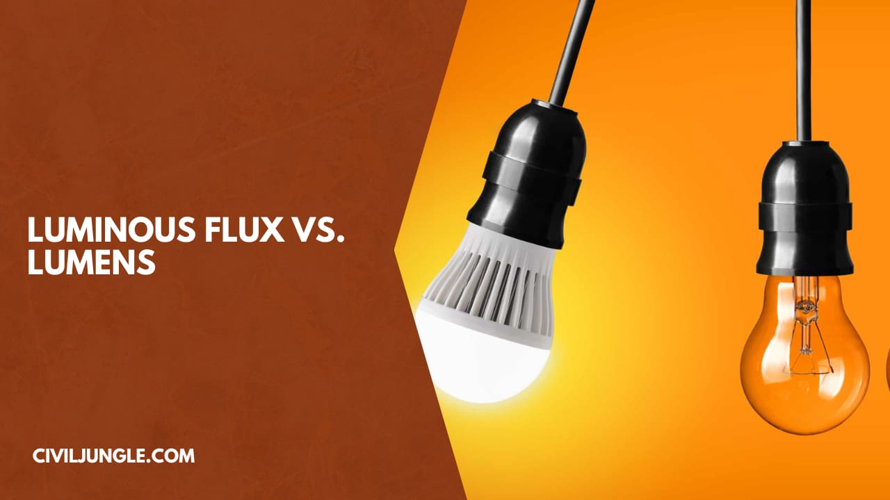 Luminous Flux Vs. Lumens