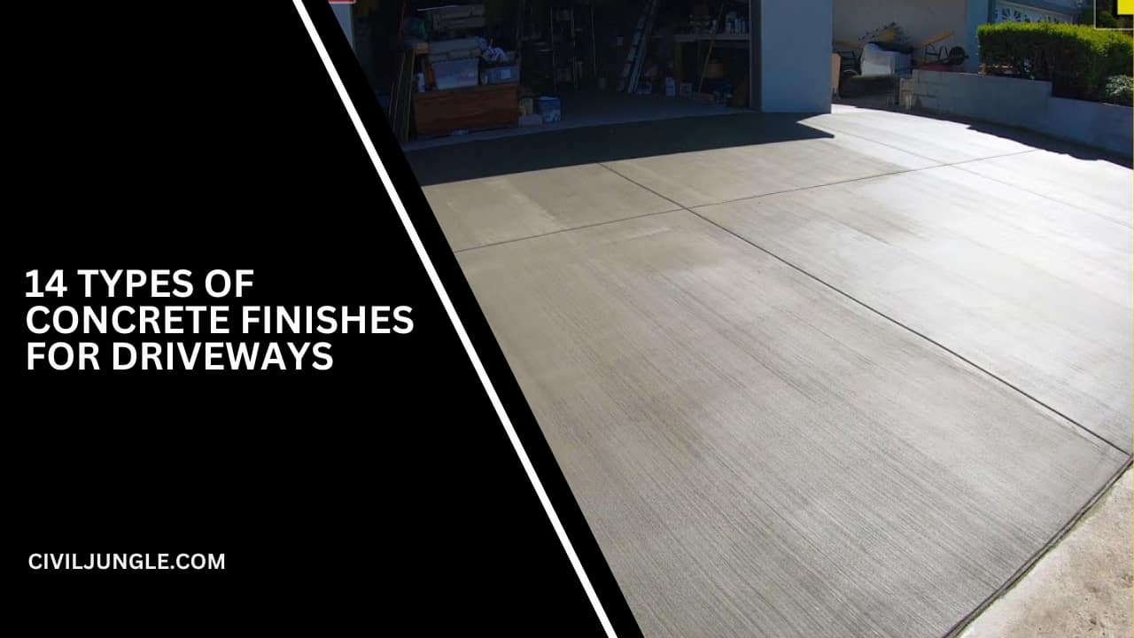 14 Types of Concrete Finishes for Driveways