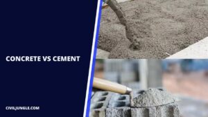 Concrete Vs Cement