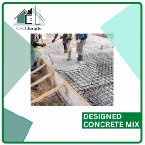 Designed Concrete Mix