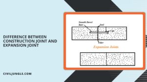 Difference between Construction Joint and Expansion Joint | Types of Movement Joints | Why Required Movement Joint In Concrete