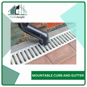 Mountable Curb and Gutter