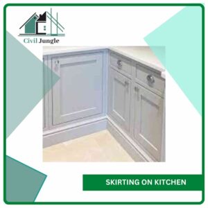 Skirting on Kitchen