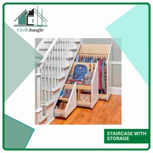 Staircase with Storage