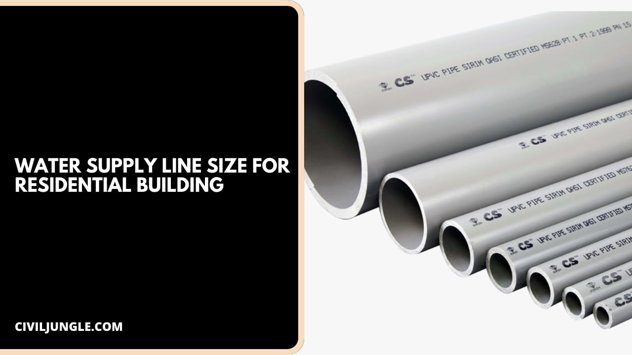 Standard Plumbing Pipe Size