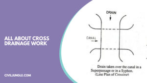 What Is Cross Drainage Work | Types of Cross Drainage Works | Syphon Aqueduct