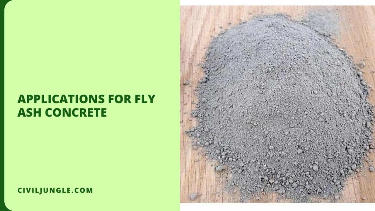 Fly Ash in Concrete | Advantages & Disadvantages of Fly Ash concrete ...