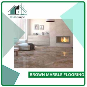 Brown Marble Flooring