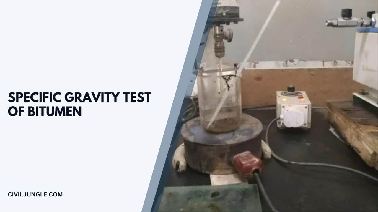 Specific Gravity Test of Bitumen