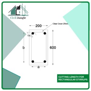 Cutting Length for Rectangular Stirrups