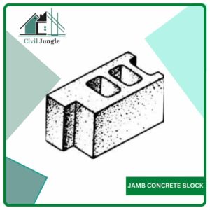 Jamb Concrete Block