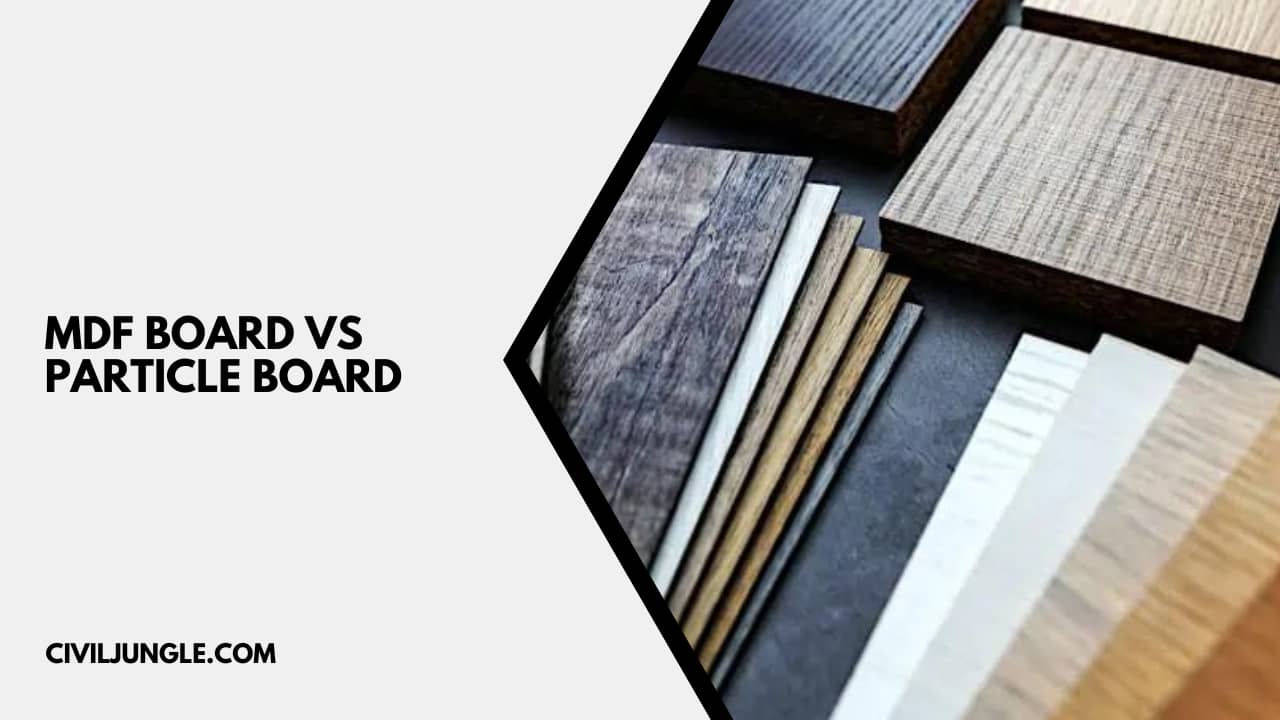 MDF Board Vs Particle Board