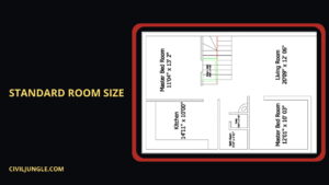 Standard Room Size | How to Draw House Plan Step By Step