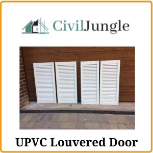 UPVC Louvered Door