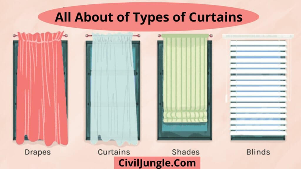 All About of Types of Curtains