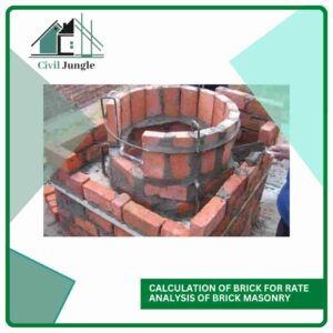 Calculation of Brick for Rate Analysis of Brick Masonry