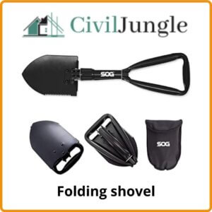 Folding shovel