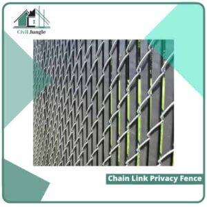 Chain Link Privacy Fence