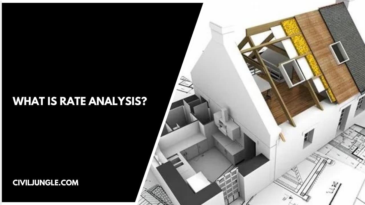 What is Rate Analysis