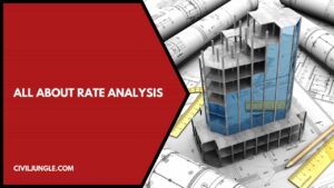 What is Rate Analysis | Rate Analysis of Earth Work, Brick, Concrete and Plaster: September 2024