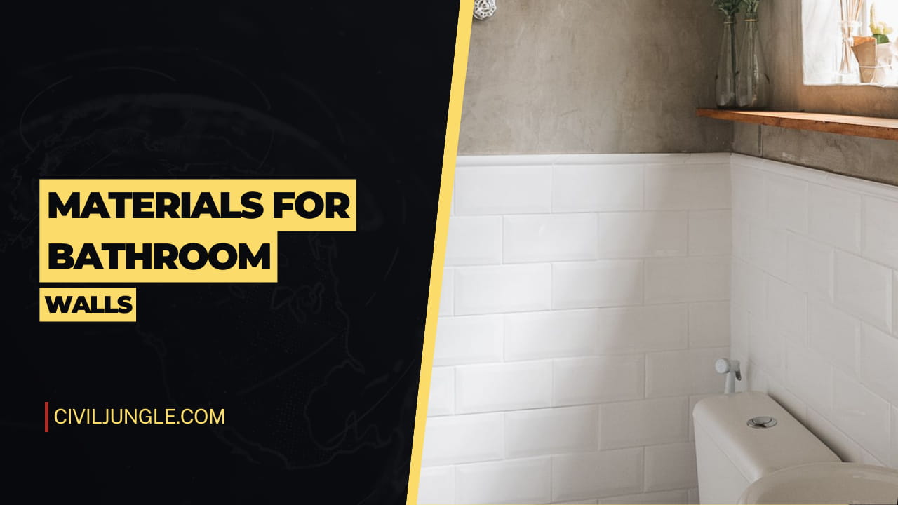 Materials for Bathroom Walls