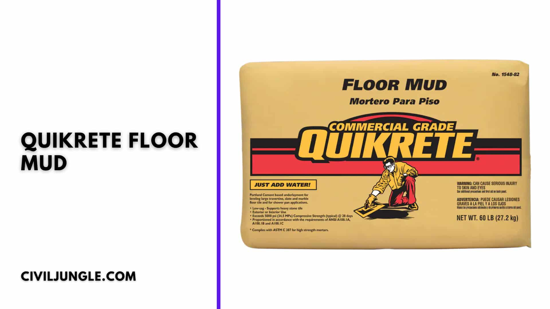 Quikrete Floor Mud