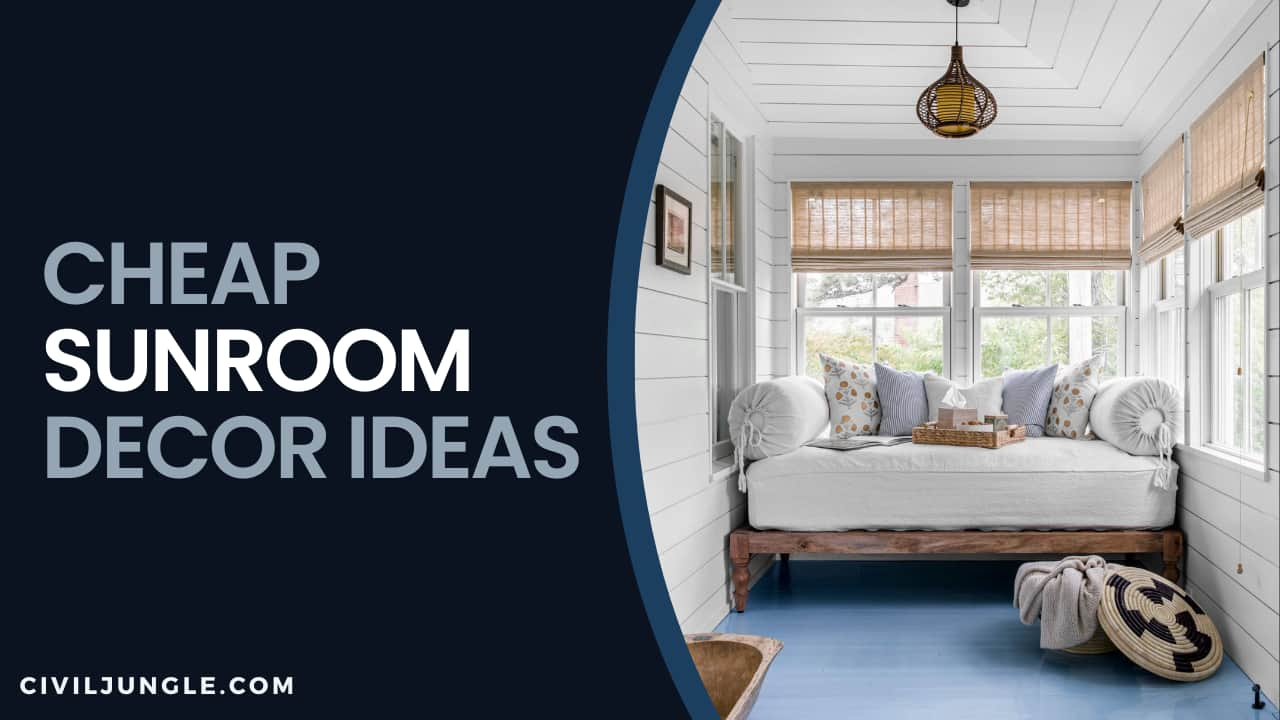 Cheap Sunroom Decor Ideas