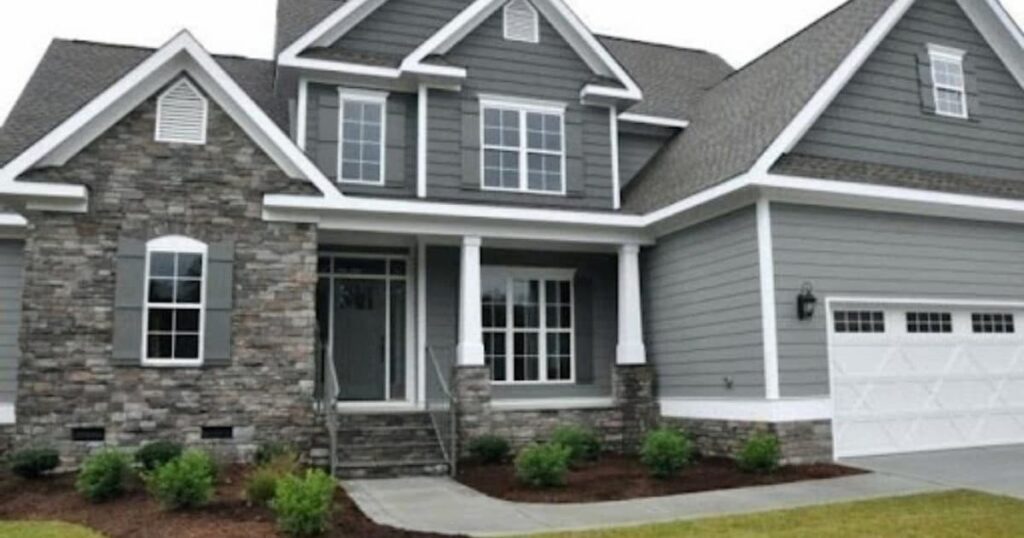 Light Grey House Exterior Color Schemes 