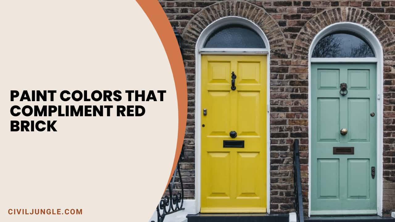 Paint Colors That Compliment Red Brick