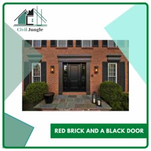 Red Brick and a Black Door