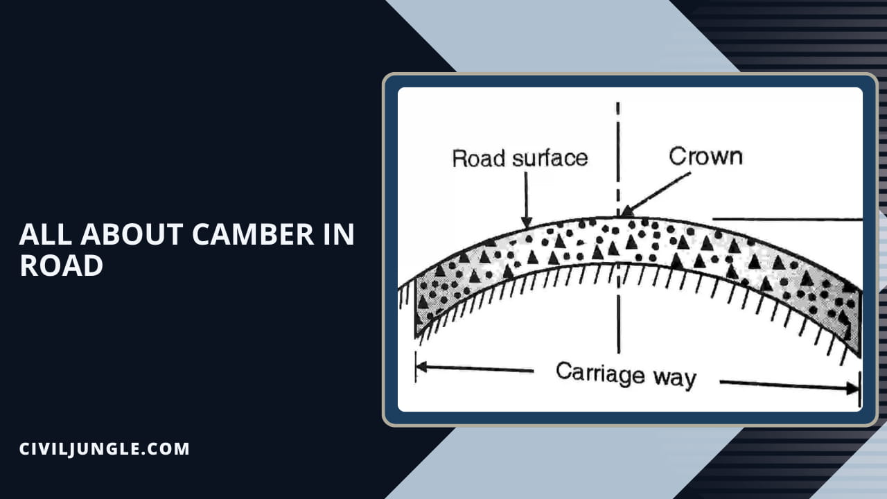 What Is Camber in Road | Types of Camber | Advantages of Camber in Road