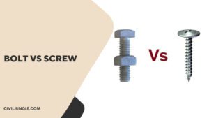 Bolt Vs Screw | What Is Bolt | What Is Screws