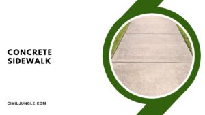 All About Concrete Sidewalk | How Thick Should a Concrete Sidewalk Be | How Thick Does a Concrete Sidewalk Need to Be | Can a Concrete Sidewalk Be Too Thick