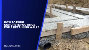 How to Pour Concrete Footings For A Retaining Wall | How Do You Measure a Footing for a Retaining Wall | How Deep Do Footings Need To Be for a Retaining Wall