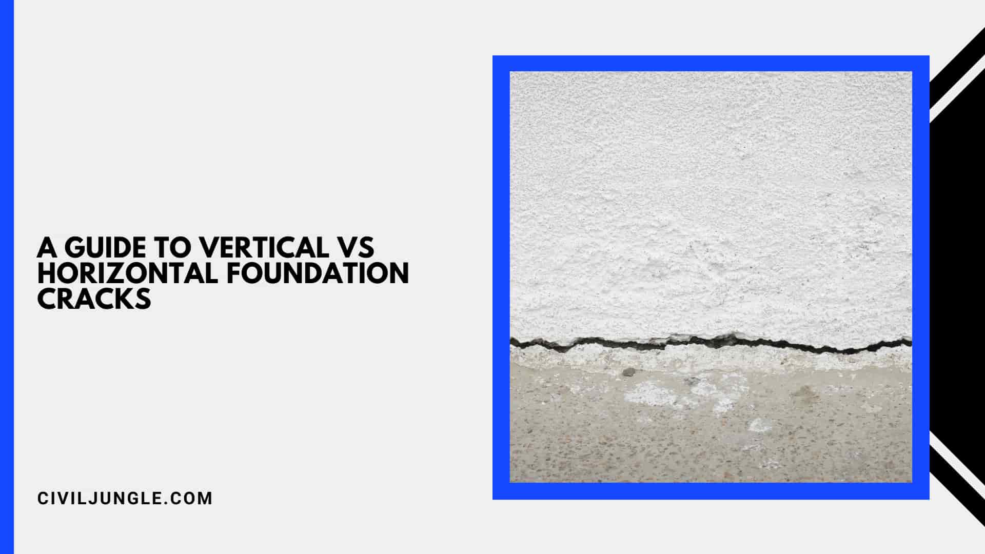 A Guide to Vertical Vs Horizontal Foundation Cracks