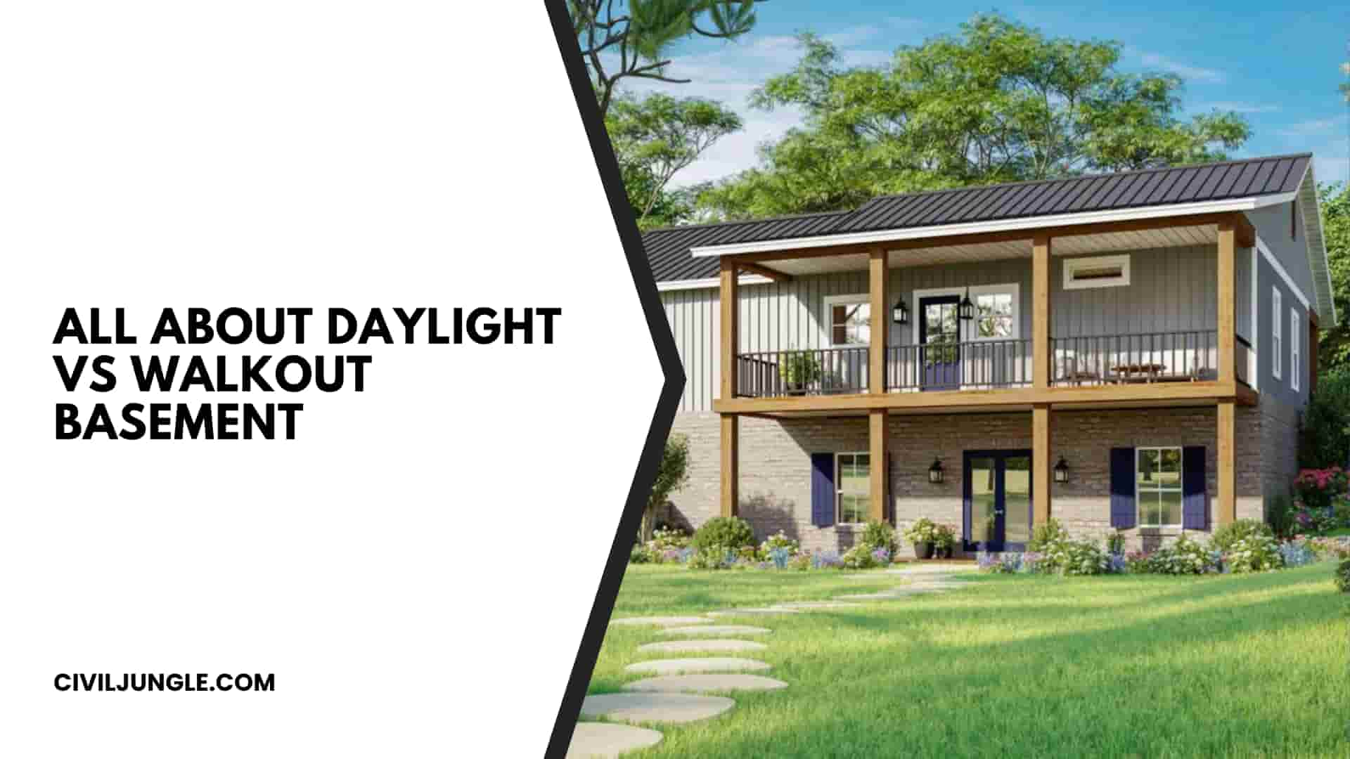 All About Daylight Vs Walkout Basement