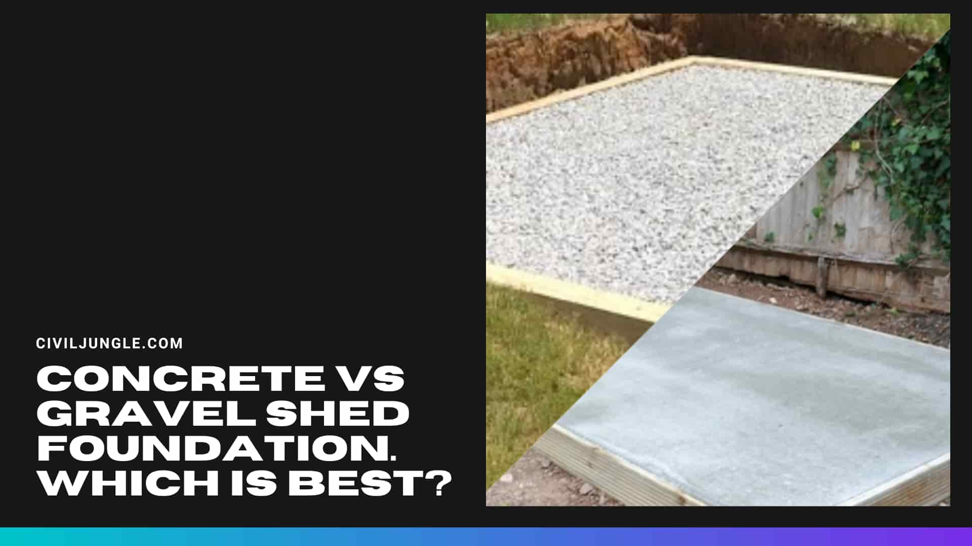 Concrete Vs Gravel Shed Foundation. Which Is Best?