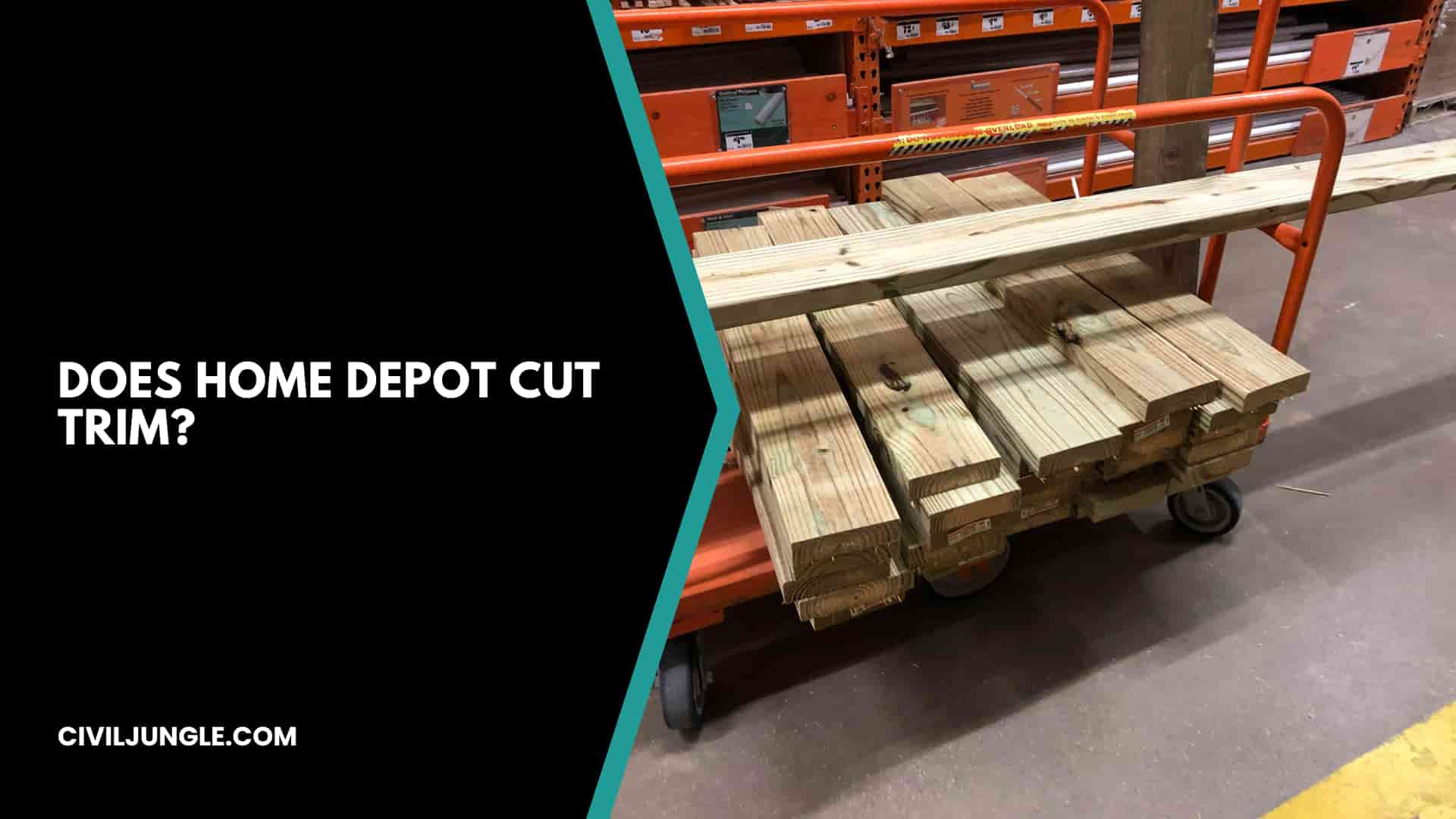 Does Home Depot Cut Trim?