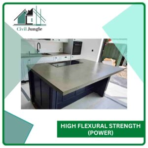 High Flexural Strength (Power)