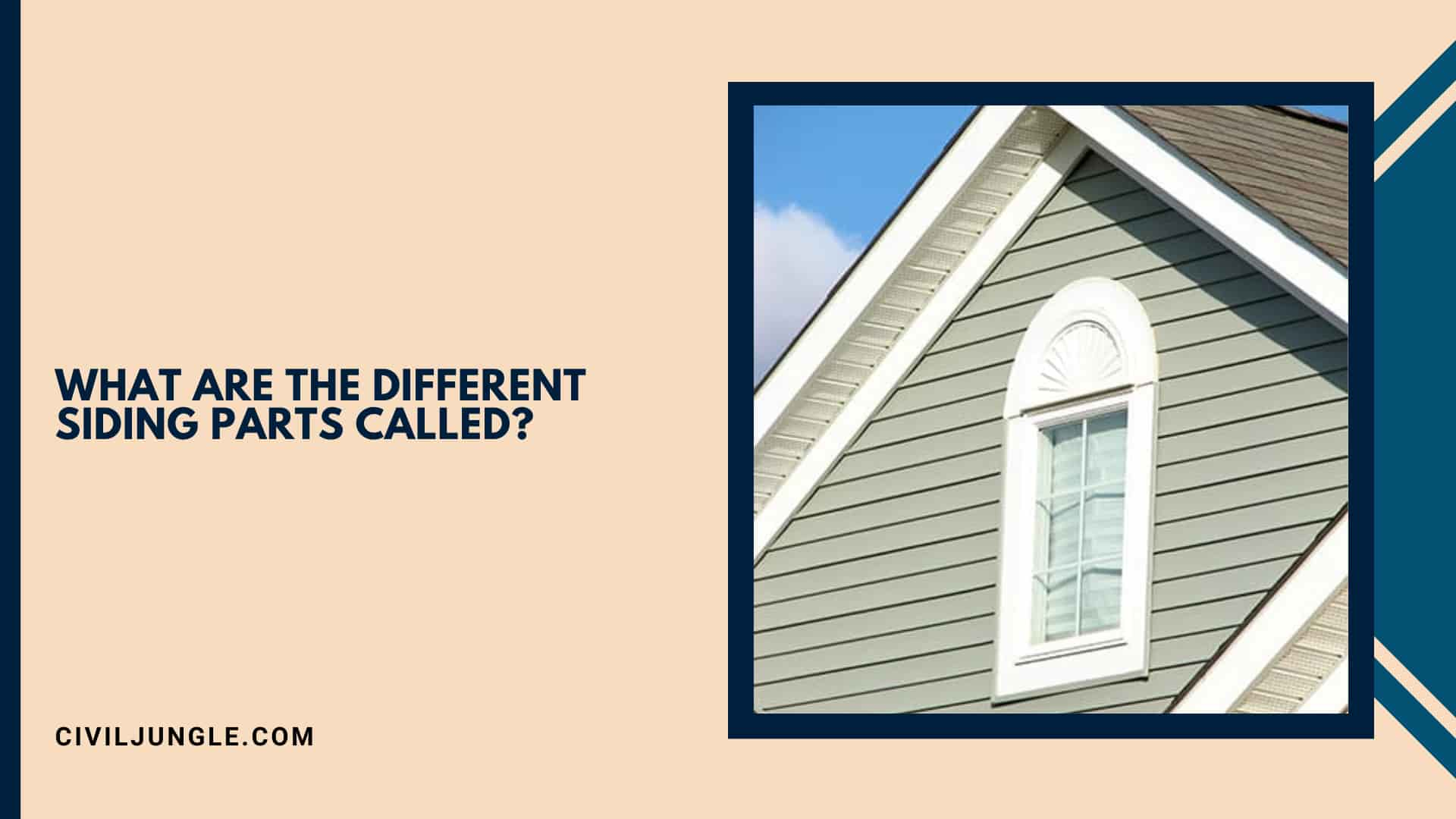 What Are the Different Siding Parts Called?